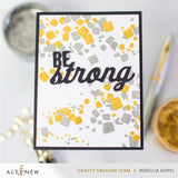 Be Strong Word Die Set