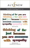 Versatile Greetings 3 Die Set (Comfort Edition)