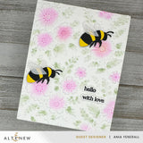Bubbly Bumble Bee Layering Die Set
