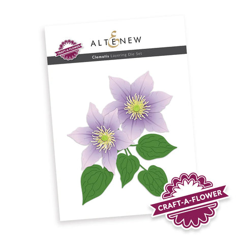 Craft-A-Flower: Clematis Layering Die Set