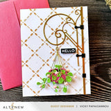 Creative Cuts: Antique Street Lamps Layering Die Set