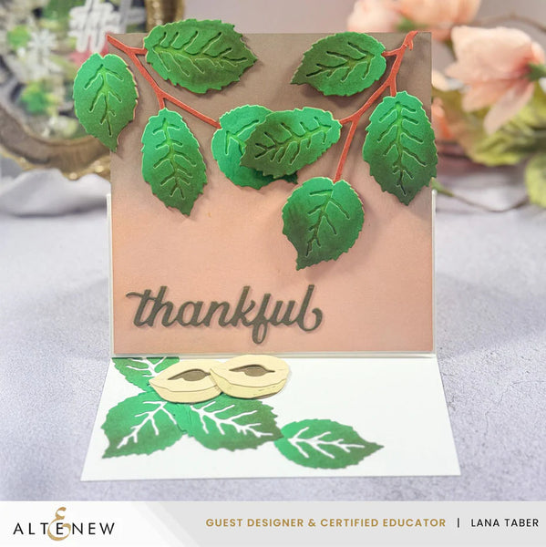 Hazelnut Branch Layering Die Set – Bumbleberry Papercrafts Ltd