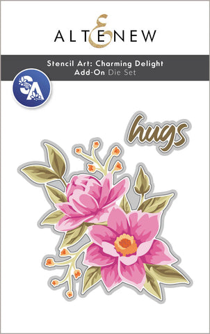 Stencil Art: Charming Delight Add-on Die Set