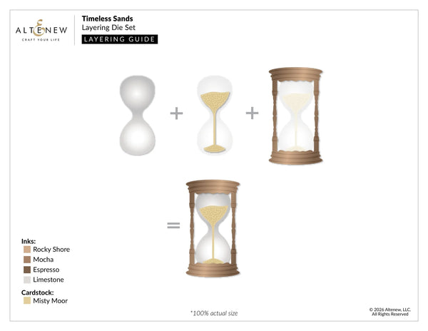 Timeless Sands Die Set – Bumbleberry Papercrafts Ltd