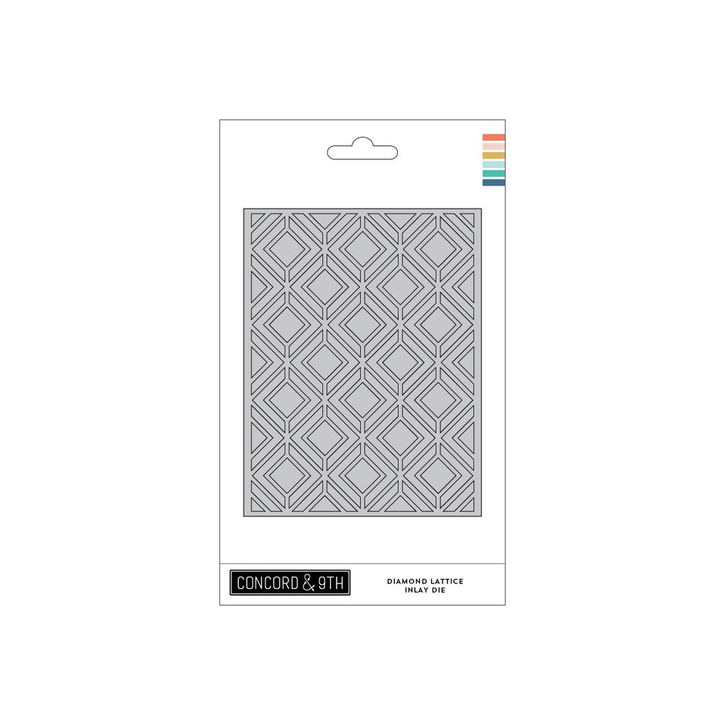 Diamond Lattice Inlay Die