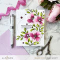 Dynamic Duo: Painted Blossoms & Add-on Die Bundle