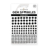 Black Onyx Gem Sparkles