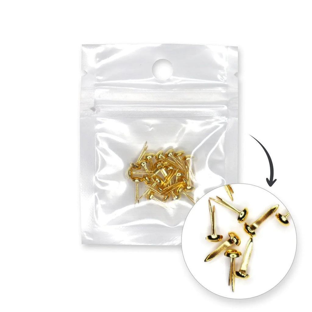 Mini Gold Brads