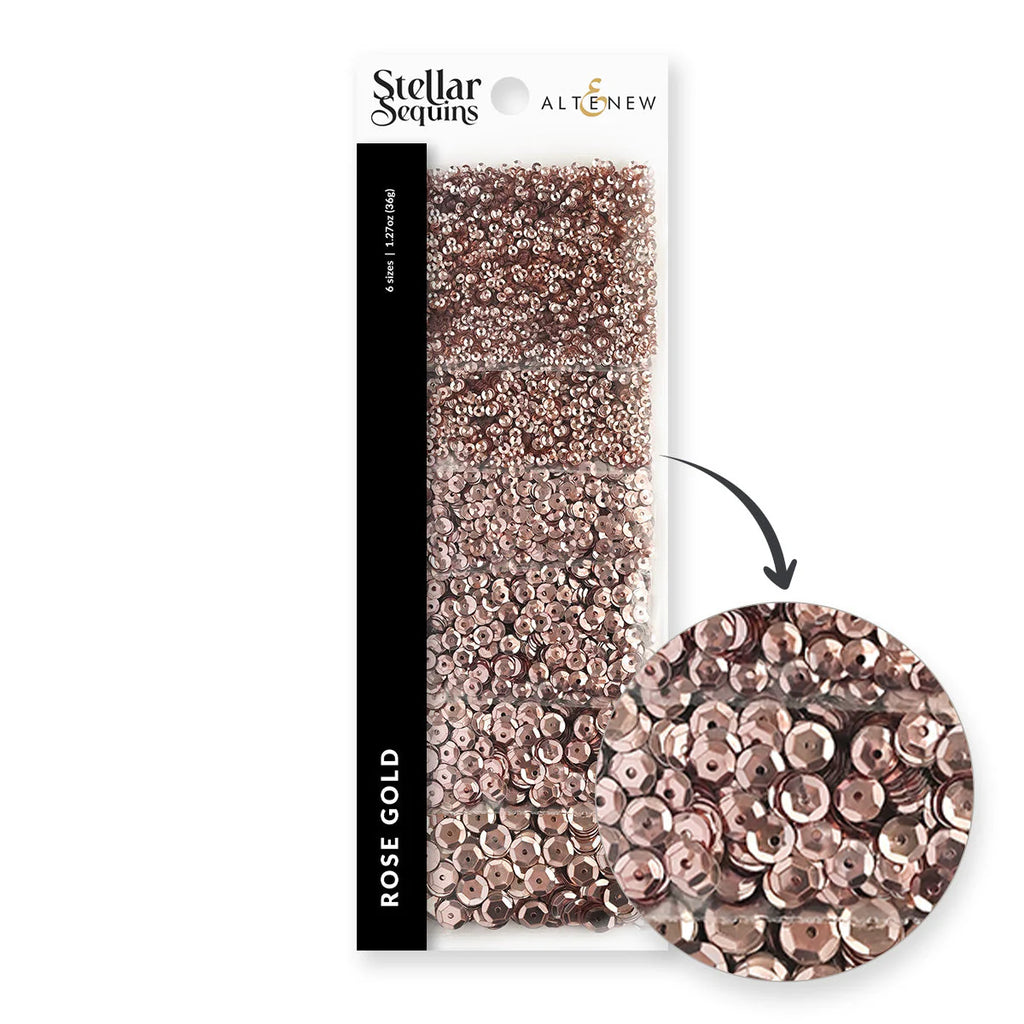 Stellar Sequins - Rose Gold