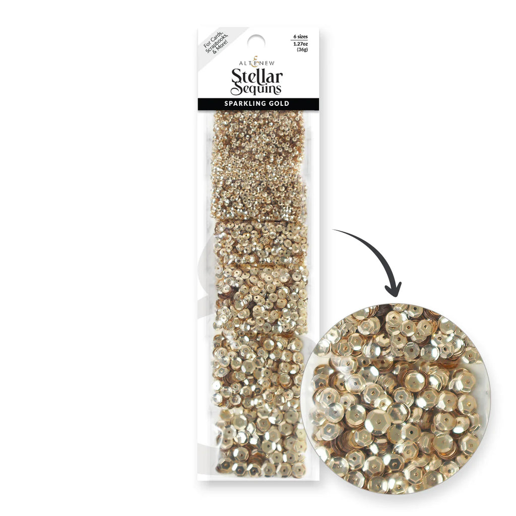 Stellar Sequins - Sparkling Gold