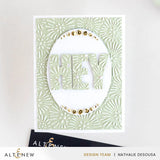 Batik Blooms 3D Embossing Folder