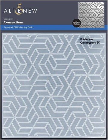 Connections 3D Embossing Folder