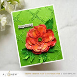 Crisscross Blooms 3D Embossing Folder