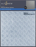 Natural Wicker Pattern 3D Embossing Folder