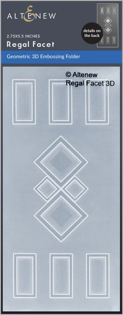 Regal Facet 3D Embossing Folder