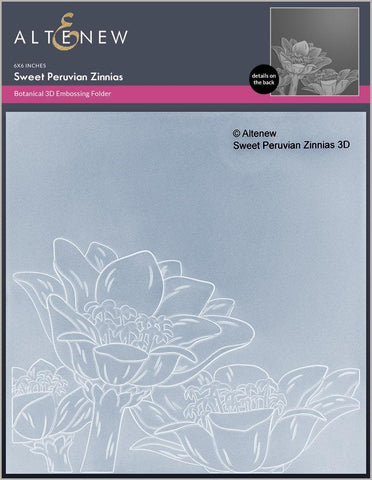 Dossier de gaufrage 3D Fleurs et feuilles