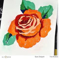 Peinture par numéro : Roses classiques (3 feuilles)