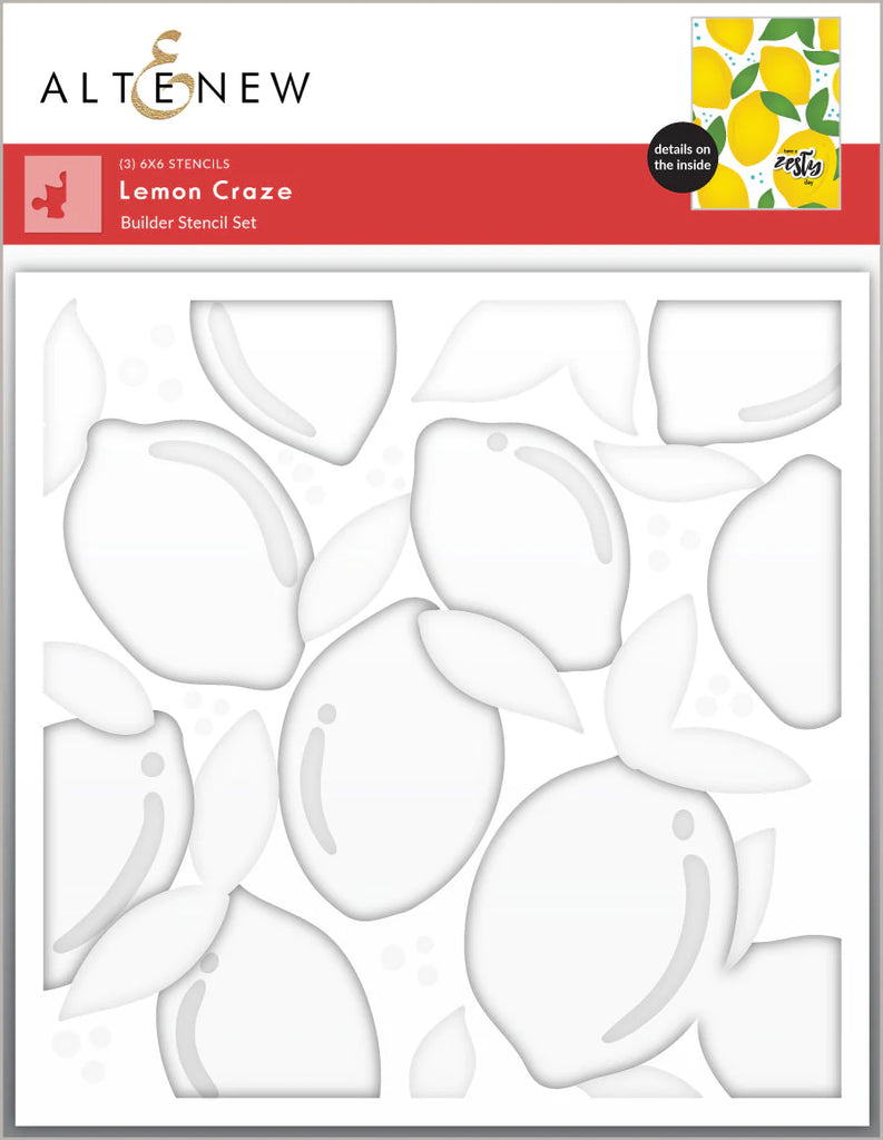 Lemon Craze Stencil Set (3 in 1)