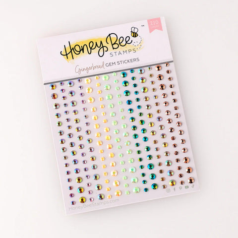 Gingerbread Gems Stickers - 210 Count