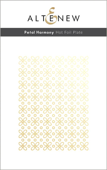 Petal Harmony Hot Foil Plate