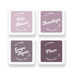 Ensemble de mini cubes d'encre à colorant frais Sugarplums