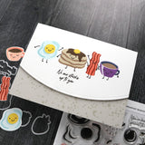 Breakfast Buddies Stamp Set (6 x 8)