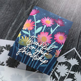 Daisy Bouquet Stencil Pack (4 qty; 6 x 6)