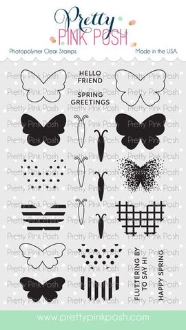 Decorative Butterflies Stamp Set