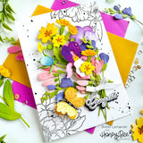 Lovely Layers: Mini Spring Florals Honey Cuts