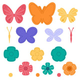 Lovely Layers: Petals & Wings Honey Cuts
