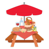 Lovely Layers: Picnic Table Honey Cuts