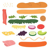 Lovely Layers: Sub Sandwich Honey Cuts