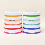 Ensemble d'étiquettes de tampons encreurs ronds - Collection Amy Tangerine 2023