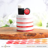 Round Ink Pads Label Set - Red Sunset, Sweet Dreams