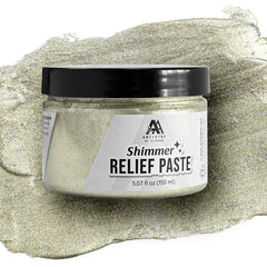 Shimmer Relief Paste  Brushed Pyrite