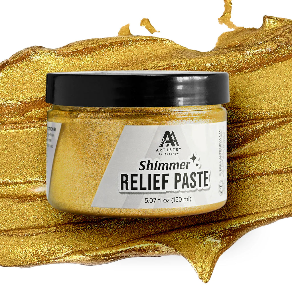 Shimmer Relief Paste - Mayan Gold