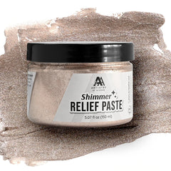 Shimmer Relief Paste  Rose Gold