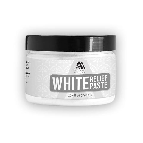 White Relief Paste