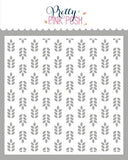 Wheat Pattern Stencil