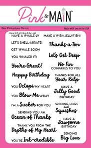 Ocean Life Stamp Set