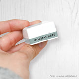 Ink Pads & Blending Brushes Label Set - Coastal Mist