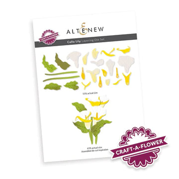 Craft-A-Flower : Ensemble de matrices de superposition Calla Lily