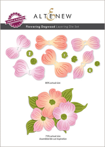 Craft-A-Flower: Flowering Dogwood Layering Die Set