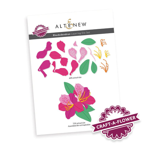 Craft-a-Flower: Rhododendron Layering Die Set