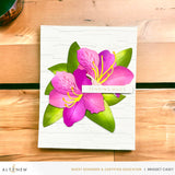 Craft-a-Flower : Ensemble de matrices de superposition de rhododendrons