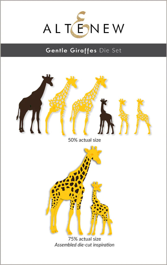 Ensemble de matrices de girafes douces