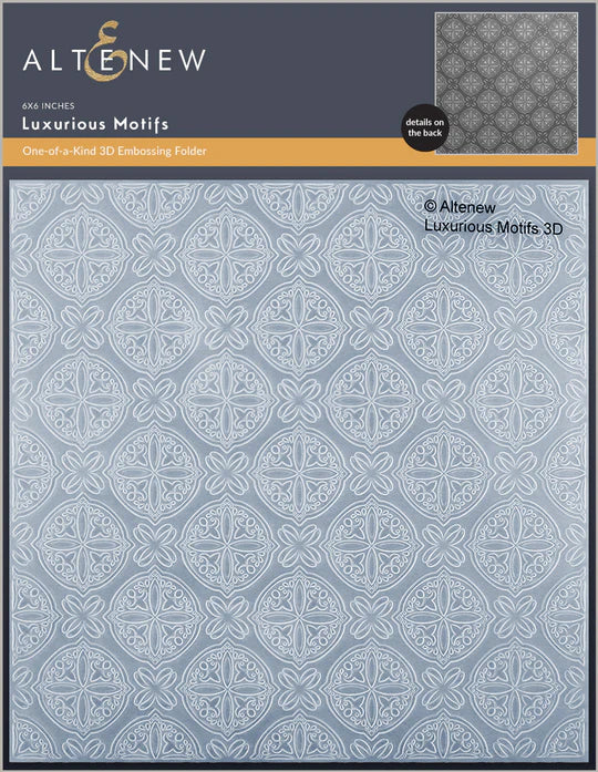 Dossier de gaufrage 3D de motifs luxueux