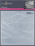 Rolling Hills 3D Embossing Folder