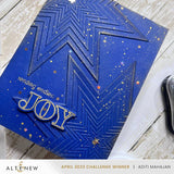 Stellar Cascade 3D Embossing Folder