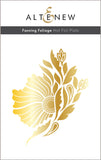 Fanning Foliage Hot Foil Plate